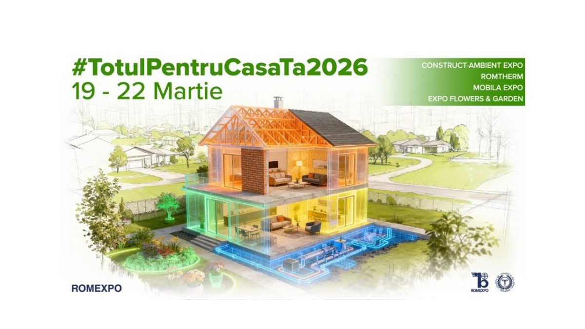 Inscrie-te la #TotulPentruCasaTa2026 – Conceptul Integrat dedicat Constructiilor, Amenajarilor si Confortului Acasa