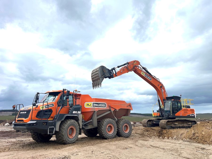 Develon Wins Major New Machine Order from RJ McLeod