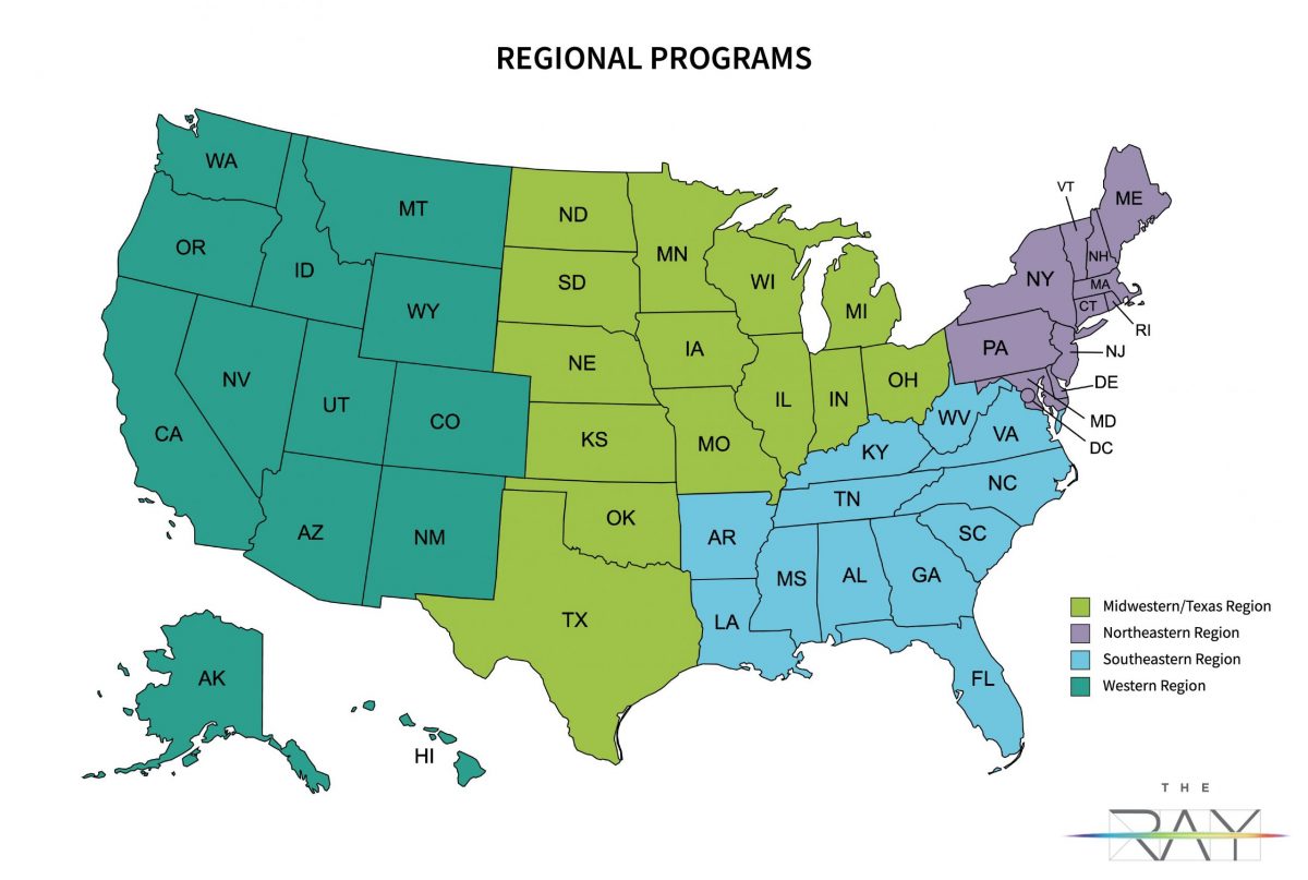 The Ray Announces Regional Strategy to Support National Expansion