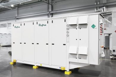 Refra Oasis Quad water to water heat pumps and chillers