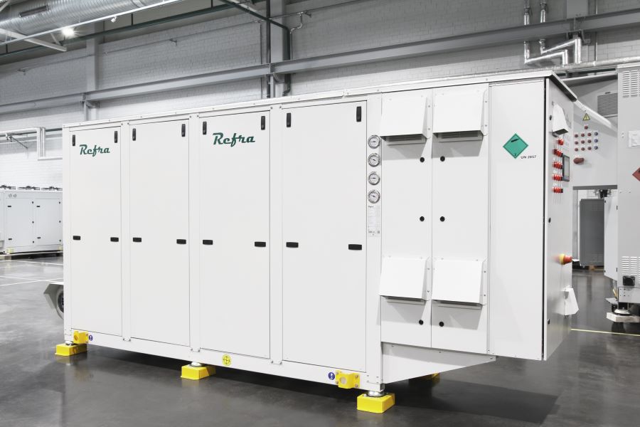 Refra Launches Water to Water Heat Pump and Chiller Line