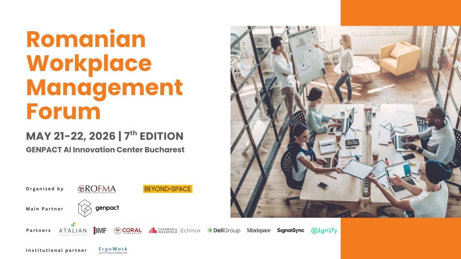 ROWMF 2026 | Romanian Workplace Management Forum 21-22 mai, Bucuresti