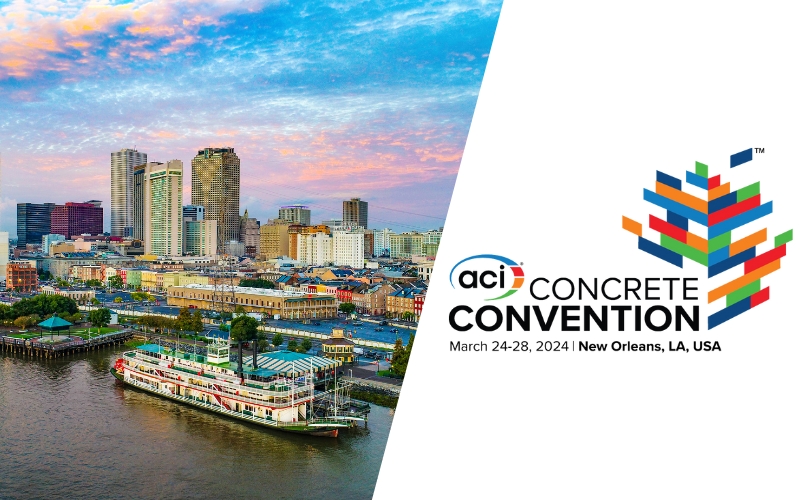 Registration Now Open for Spring ACI Concrete Convention in New Orleans, Louisiana