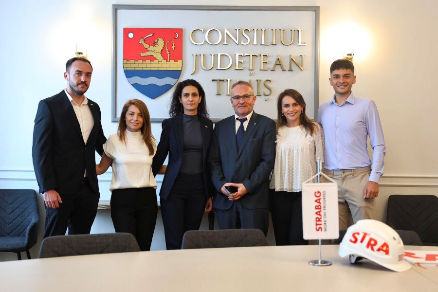 STRABAG semneaza un contract in valoare de 23,3 milioane de lei pentru modernizarea DJ 595D din judetul Timis