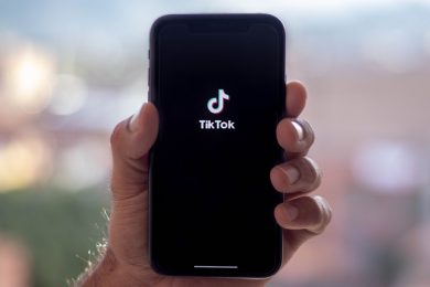 Social App Tiktok Screen Phone Media Smartphone