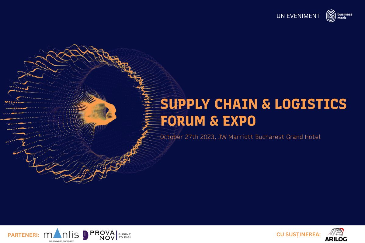 Supply Chain & Logistics Forum: Pe 27 octombrie 2023, afla cum pot lanturile de aprovizionare si logistice sa ramana competitive si eficiente in contextul social si economic actual