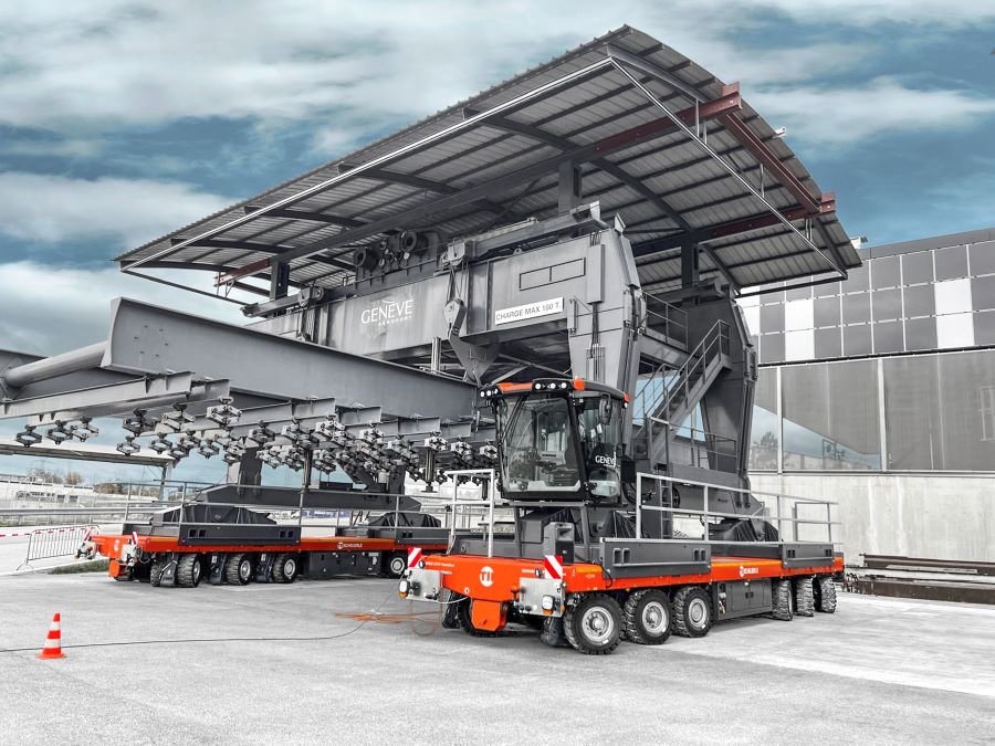 Playing a Decisive Role: SCHEUERLE SPMT PowerHoss used for Airport Runway Refurbishment
