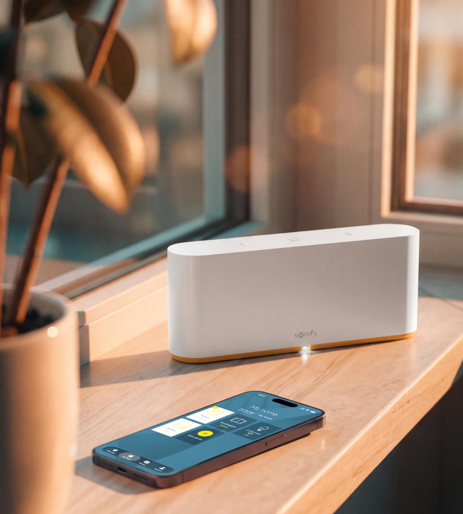 Somfy TaHoma® switch: management centralizat al locuintei pentru mai mult confort si economii energetice