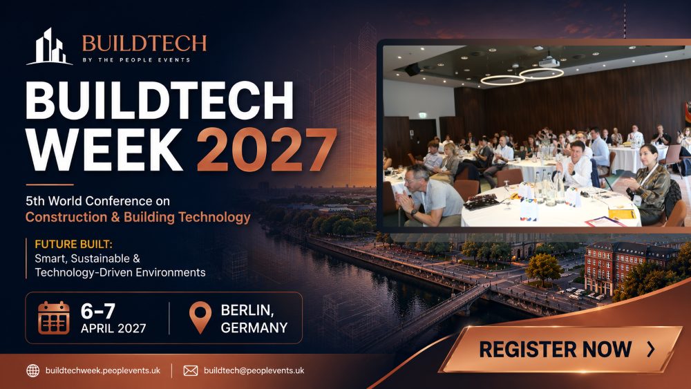 BuildTech Week 2027 to Unite Global Leaders Driving the Future of Construction and Building Technology in Berlin