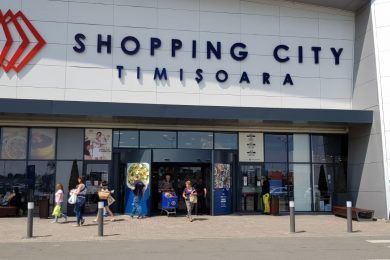 Usa GEZE_Shopping City Timisoara
