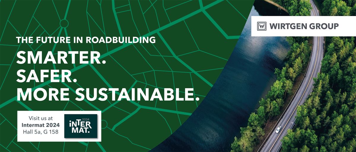 Intermat 2024: the Wirtgen Group presents technologies for sustainable road construction 