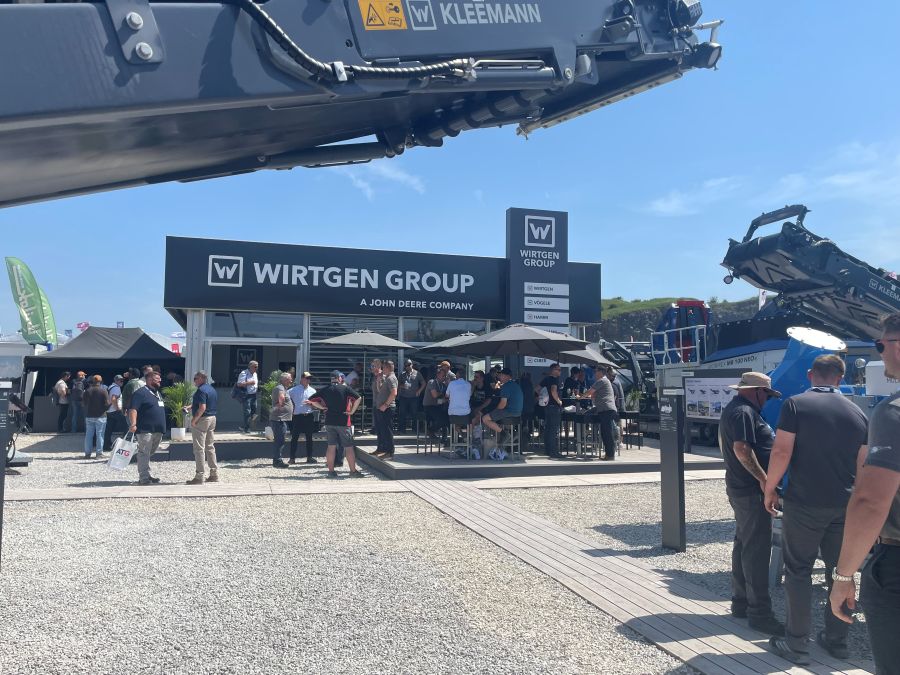 The Wirtgen Group wows the crowd at Hillhead UK 2026