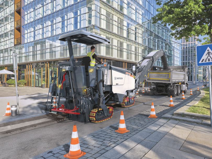 The Wirtgen Group premieres five machines at Hillhead 2022