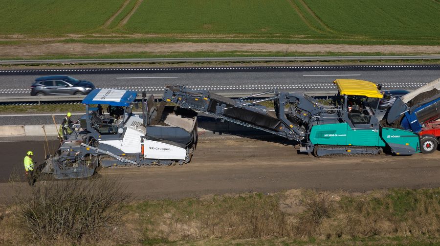 Wirtgen | In-Plant Cold Recycling – Quick Trips During Highway Rehabilitation in Denmark