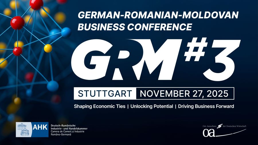 AHK Romania sustine cooperarea trilaterala Germania-Romania-Moldova