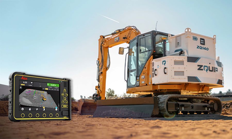 ZQUIP and Leica Geosystems Redefine Power, Precision, and Sustainability in Heavy Construction