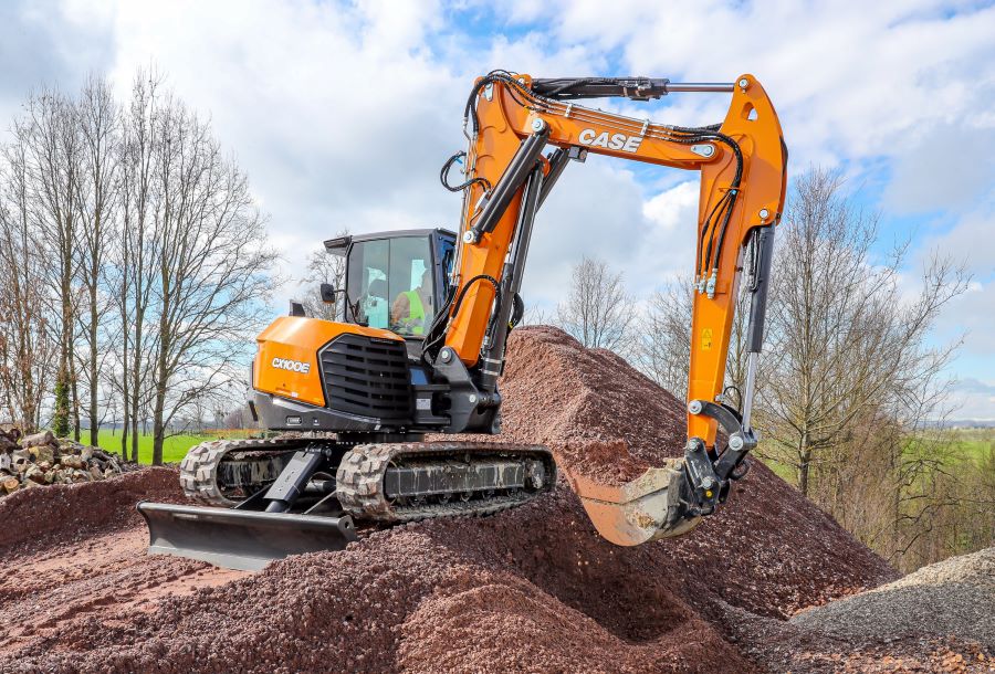 CASE Construction Equipment Introduces Evolution E-Series Midi Excavator Range