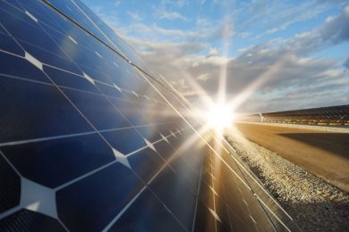 Solar power station –  photovoltaics