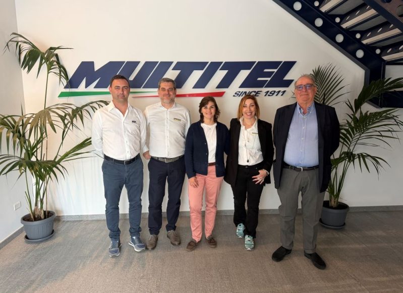 from left, Fabio Pagliero, Francesco Zola, Anna Pagliero, Paola Palazzani, Renzo Pagliero