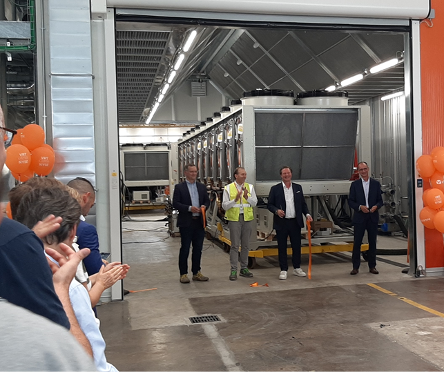 Vertiv imbunatateste si mai mult capacitatea de productie pentru solutii de apa racita