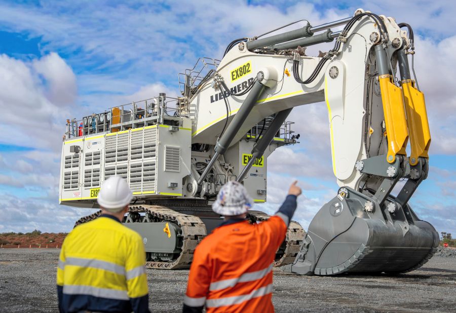 First Liebherr excavators delivered to Gold Fields in Western Australia