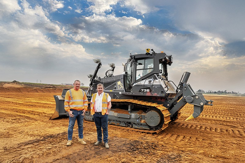 Whitnell Plant chooses Liebherr PR 736 G8 for versatile Earthmoving Operations