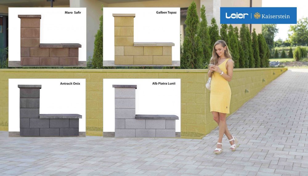 Leier Rom anunta lansarea noilor culori pentru elementele de gard Modern si disponibilitatea pavajului Castrum in varianta antichizata, precum si campania promotionala cu Reduceri de 50% la pavajul Castrum