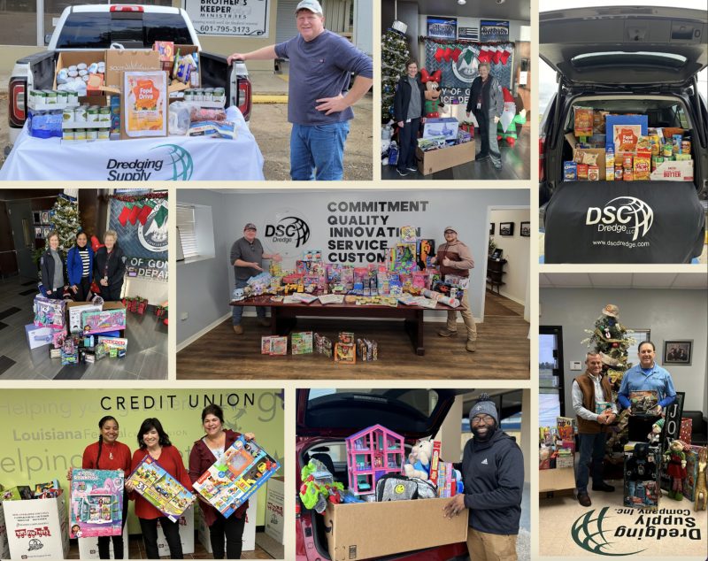 Gratitude in Action: A Heartwarming Thanksgiving at DSC Dredge – A Family-Owned Company’s Generosity Shines Through Employee-Led Charitable Endeavors