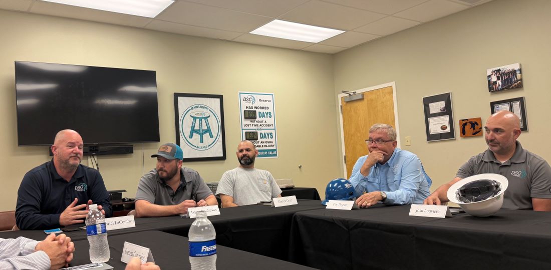 Senator Bill Cassidy, M.D. Visits DSC Dredge, Engages with Employees and Leadership on Industry Innovation, Challenges and More